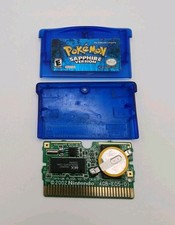 Pokemon: Sapphire (Nintendo Game Boy Advance, 2003) GBA New Battery [Authentic]