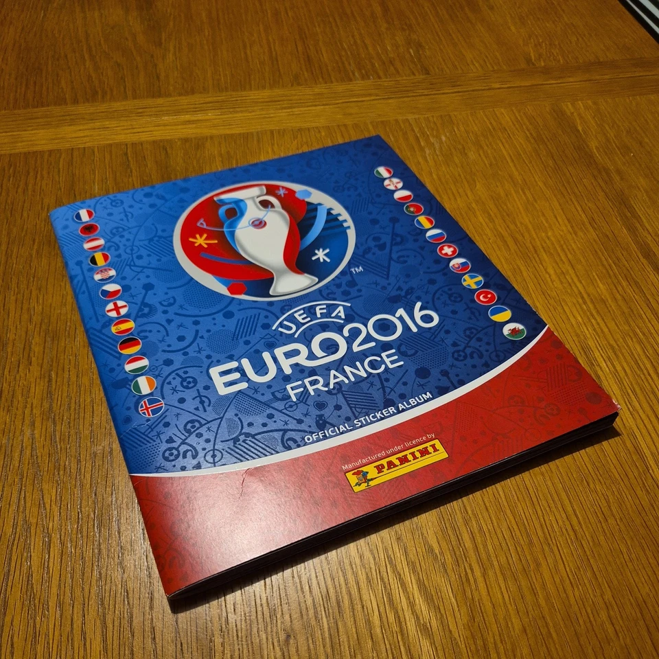 Panini Euro France 2016 Stickers Complete Album Great Condition - Image 3 of 4