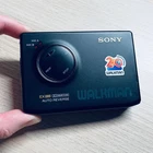 Sony WM-600 Walkman Cassette Player, Decent BLK ! For Display, Repair or parts !