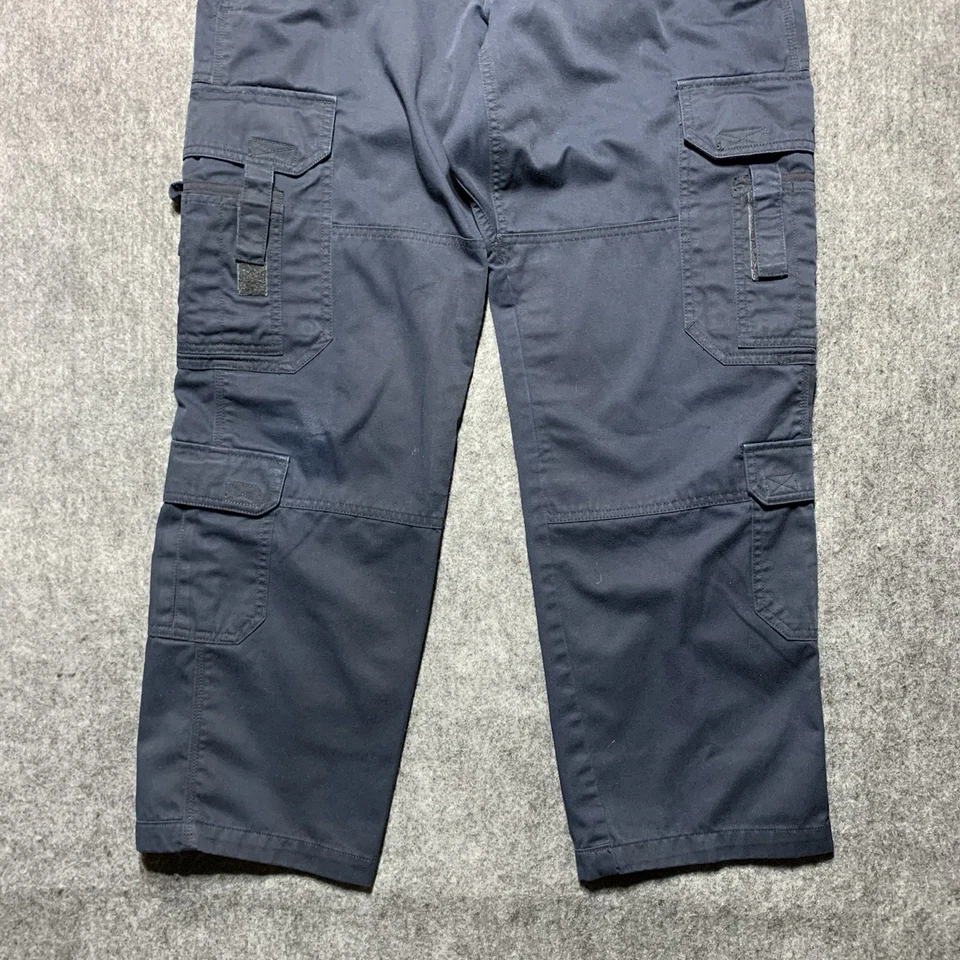 5.11 Tactical Taclite EMS Cargo Pants Men’s 30x30 Navy Blue Straight Leg 74310 - Image 3 of 4