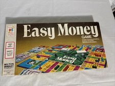 Vtg 1974 EASY MONEY Board Game Milton Bradley. Made In USA. #4620. Complete