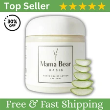 Mama Bear Oasis Hydrating Lotion Foot & Leg Comfort, Magnesium Chloride 4 oz US.