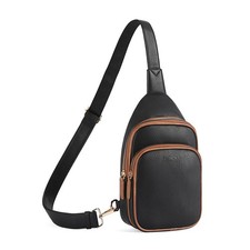 Sling Bag for Women Small Nylon Fanny Pack Lightweight Large-capacity Crossbo...