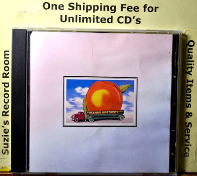 CD Allman Brothers Band Eat a Peach VG DISC w/Damaged Inserts -Melissa