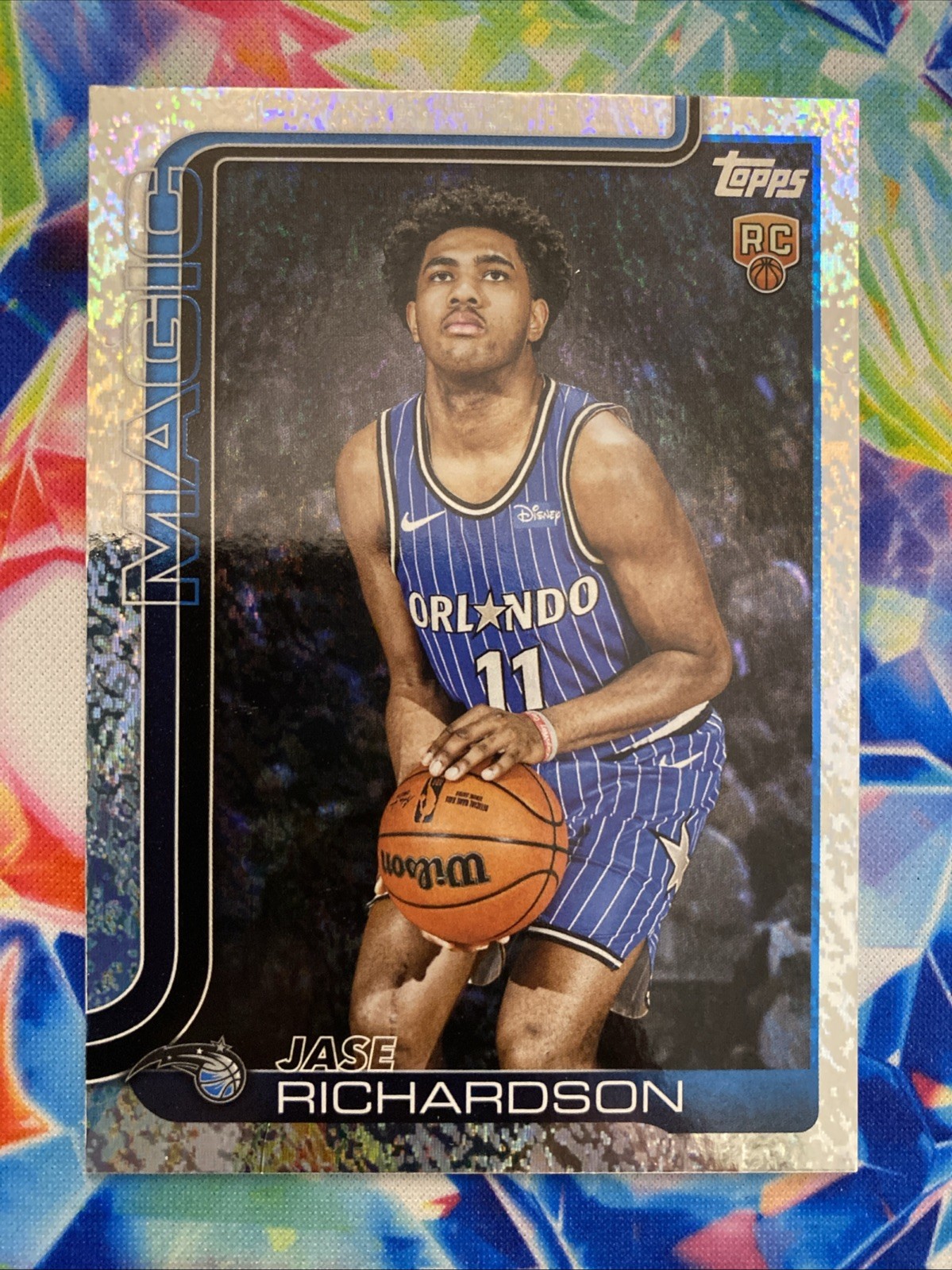 2025-26 Topps Basketball #225 Jase Richardson Holo Foil Magic (RC)