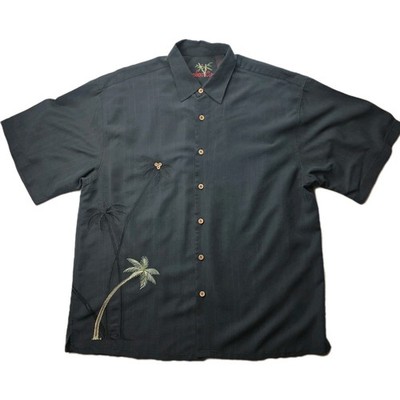 Bamboo Cay Fine Resortwear Single Palm Tree with Coconut Buttons 4
