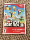 Super Mario Bros. Wii Game (Nintendo Wii, 2009) CIB, Tested/Working