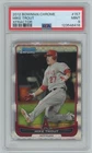 Mike Trout 2012 Bowman Chrome X-Fractor PSA 9 #157 Los Angeles Angels