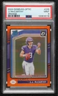 2024 Donruss Optic Rated Rookie Orange Prizm /249 JJ McCarthy #235 PSA 9 MINT RC
