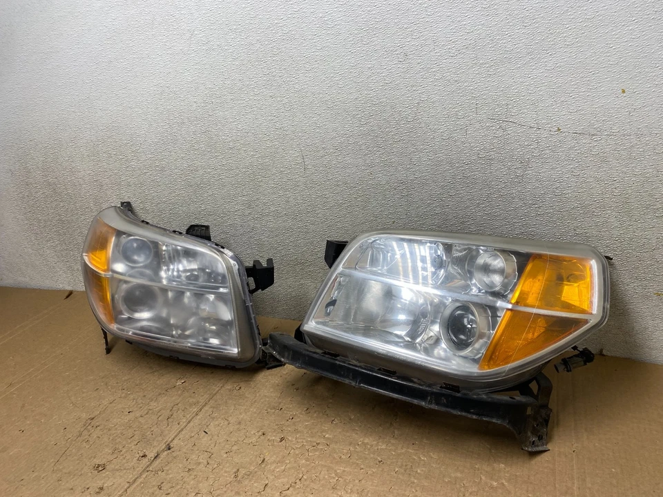 Faróis halógenos 2006 2007 2008 Honda Pilot esquerda+direita V3705 DW - Imagem 2 de 4
