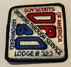 OA Lodge 323 Arrowhead 1980 West Virginia Boy Scout FD0
