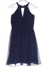 MAGIC NIGHTS Abendkleid Damen Kleid Gr. DE 38 blau Elegant