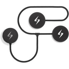 Ultra-Thin 9.6mm Bluetooth Motorcycle Headphones Glove-Friendly Controls IP55