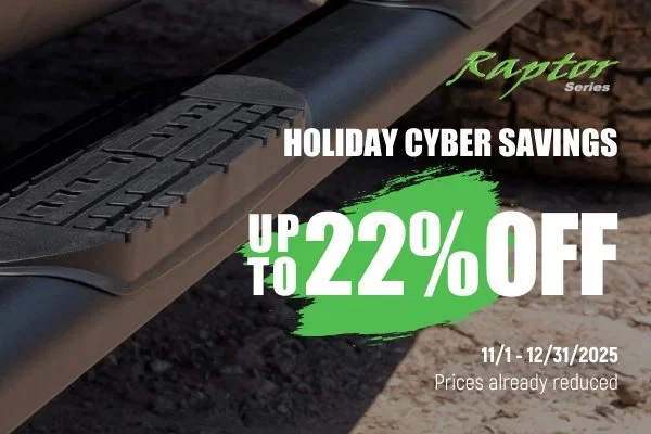 For Ford F-250 Super Duty 99-16 Running Boards 6.5" Sawtooth Slide Track Series Foto 3 de 3