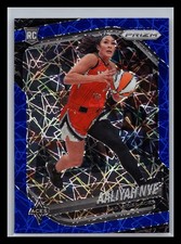 2025 Panini Prizm WNBA #15 Aaliyah Nye Blue Velocity Prizms
