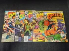 1976 MARVEL COMICS LOT OF (4) OMEGA THE UNKNOWN #1-6 MID GRADE VINTAGE HULK