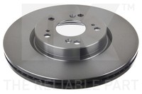 2X NK Bremsscheibe 202662 FüR Honda FK IX Civic Tourer Vtec FC1 FK7 Dtec FC8 FK3