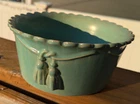 Vintage Weller Darsie Art Pottery Green Planter (As Found)