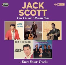 Jack Scott Five Classic Albums Plus (CD) Album (UK IMPORT)