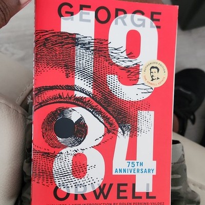 Penguin Random House 1984 75th Anniversary by George Orwell Paperback Dystopian