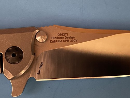 Zero Tolerance 0562TI Pocketknife - Gray