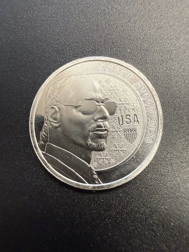 1/2 OZ .999 Fine Silver Round 2026 Olympics Coach Snoop Dogg Winter Games USA