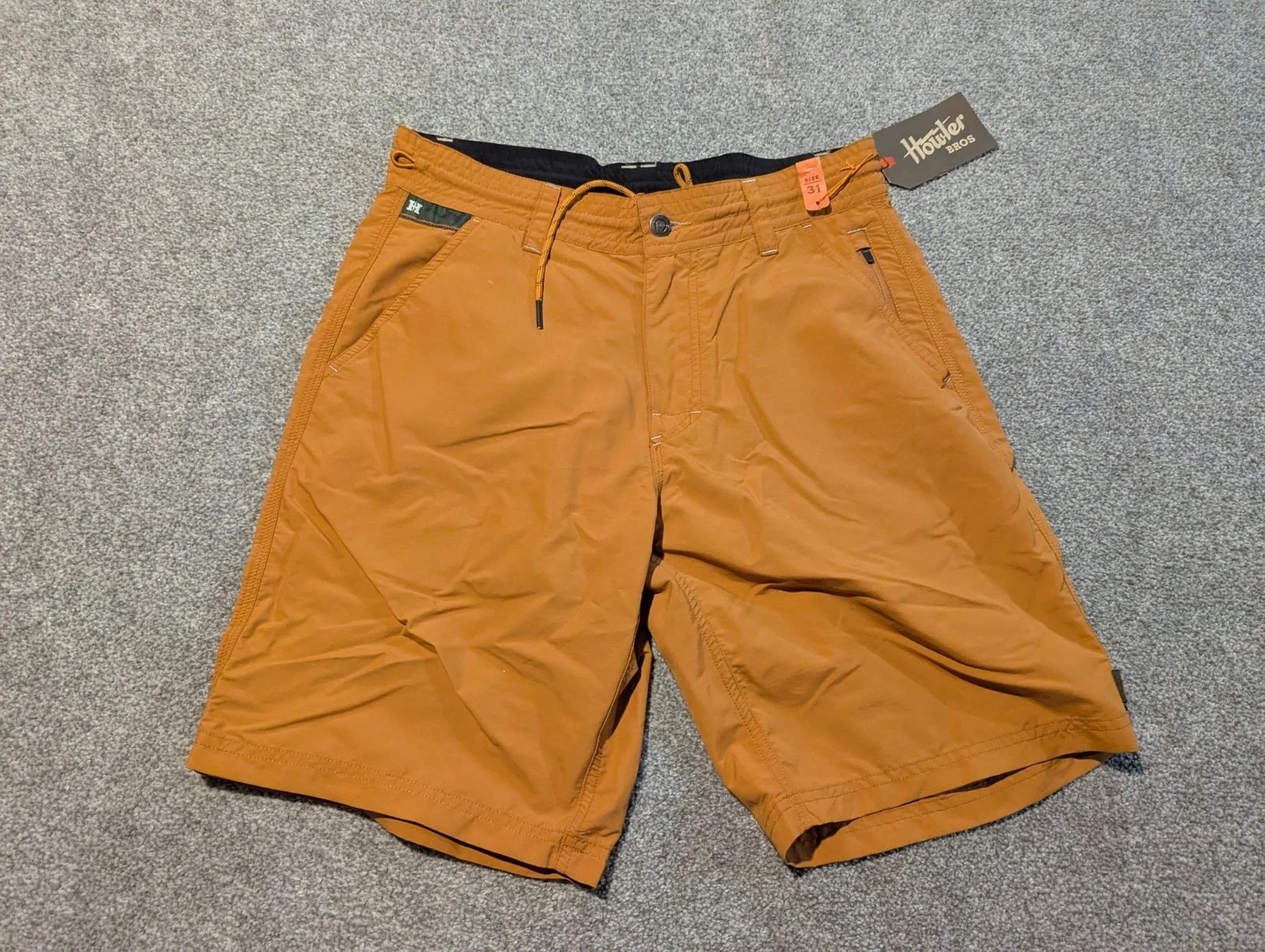 Howler Bros Shorts Mens 31 Orange Horizon Hybrid 2.0 Ripstop Board New With Tags