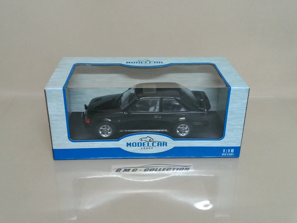 FORD ESCORT MK IV RS TURBO 1990 NERO BLACK MCG 1/18 (NO MiNiCHAMPS AUTOART) - Immagine 4 di 4