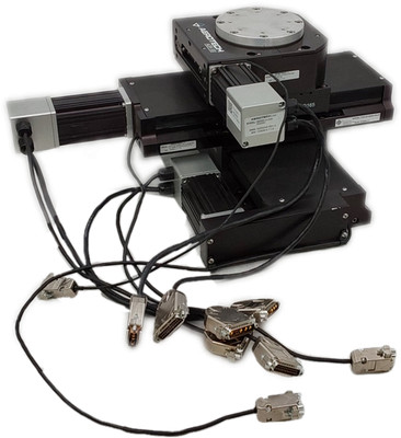 Aerotech PRO165 XY Linear Stage System w/ AGR-100 Rotary Precision Motion