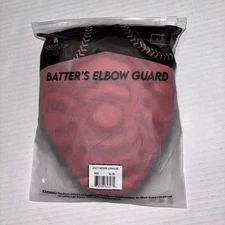 Brand New Batter’s Elbow Guard Red Adult L/XL Baseball Exxact Sports 13.5-16”
