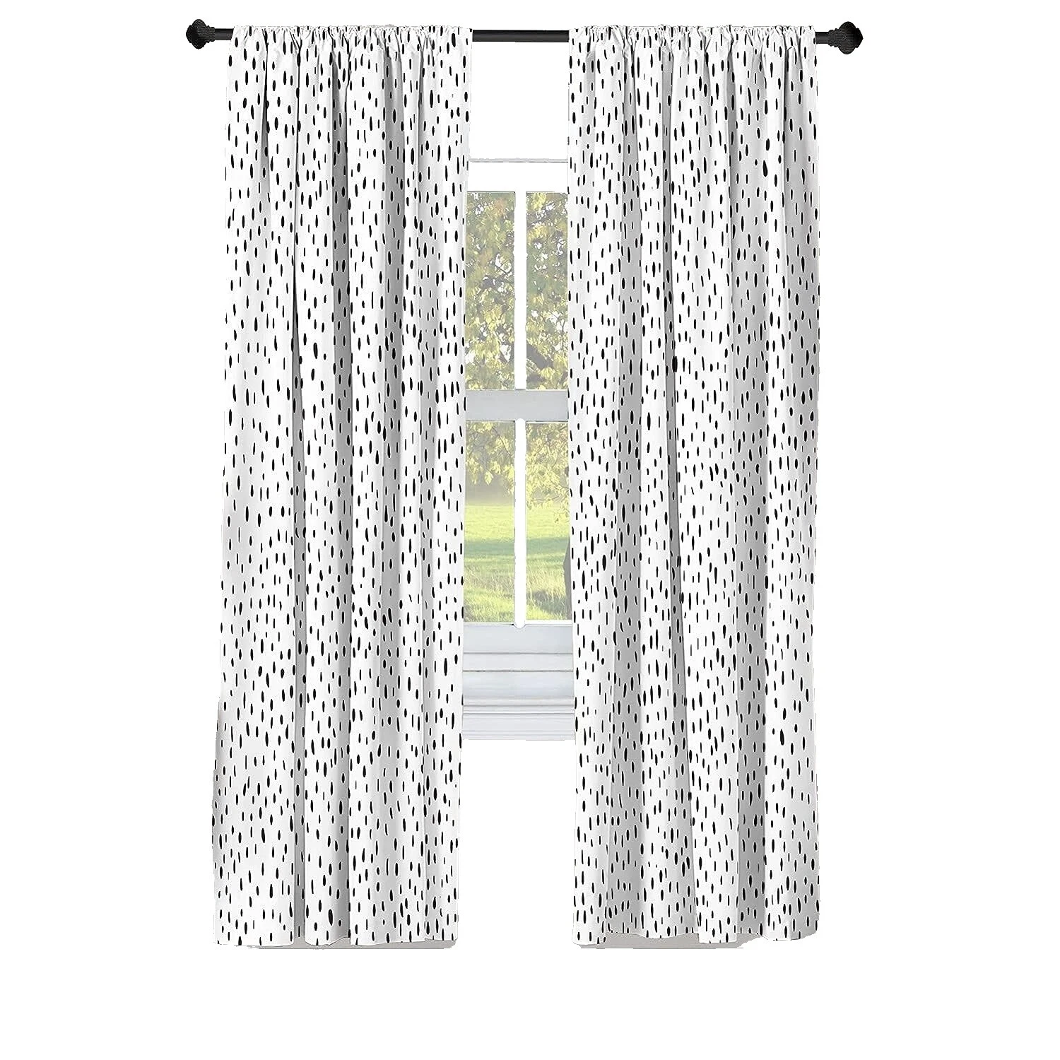 Cortinas de Ventana moderna abstracta