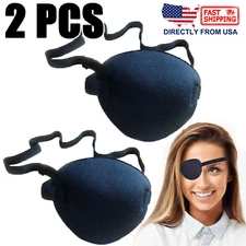 4PCS Eye Patch Super Soft Eye Patches Adjustable Medical Eye Patch for Adults US