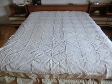 Coperta uncinetto fatta a mano singola  trasformabile matrimoniale