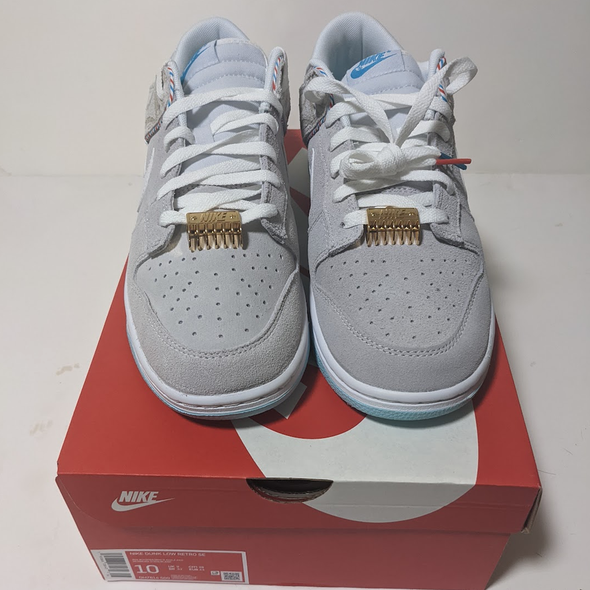 Size 10 - Nike Dunk SE Low Barber Shop - Grey for sale online | eBay