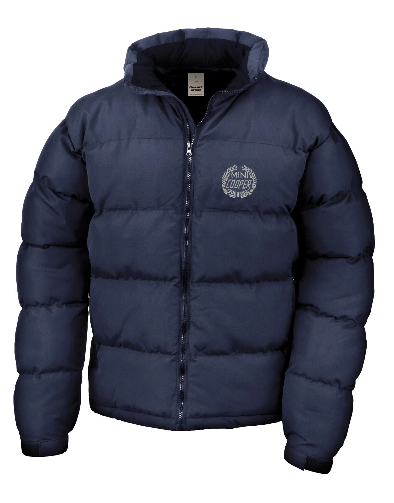 Mini Cooper Puffer Jacket Laurel Embroidered Down Feel Personalised Free P&P