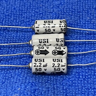 USI ~ SCM225BP035D4 ~ CAPACITOR -   2.2 UF 50V (LOT OF 4)