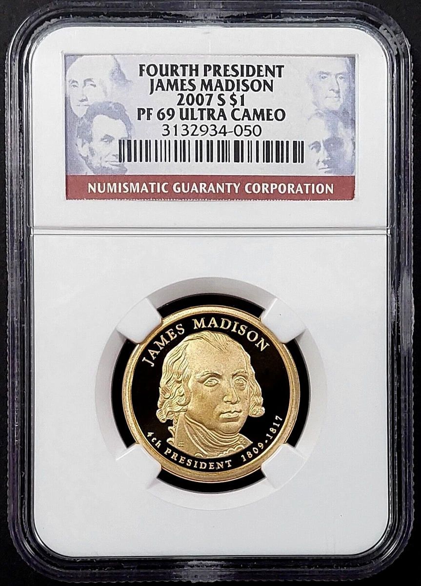 Grade PR 69 NGC Presidential Dollar Coins (2007-Now) for sale | eBay