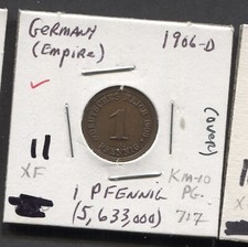 1906-Germany-XF- 1 PFennig