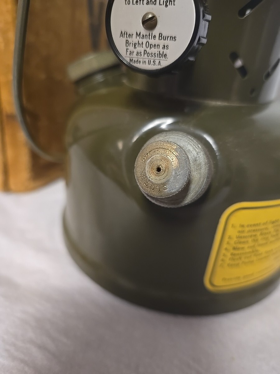 RARE VINTAGE 1958 Coleman Military Gas Lantern #252 & BOX | eBay