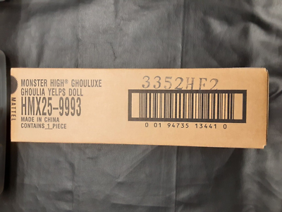 #ad NEW Monster High Skullector Collector Doll quot;Ghouluxe Ghoulia Yelpsquot; HMX25 $109.95