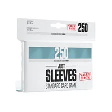 JUST SLEEVES - VALUE PACK CLEAR 250 66x92 GameGenic NEW