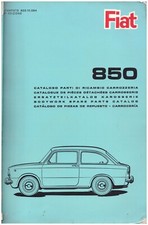 FIAT  850  BERLINA  1969-   CARROZZERIA CATALOGO RICAMBI -  SPARE PARTS!