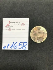 AAFES POGS, 6th Series/Printing,1 POGS, 25¢, #P1658, FAIR, RARE!!