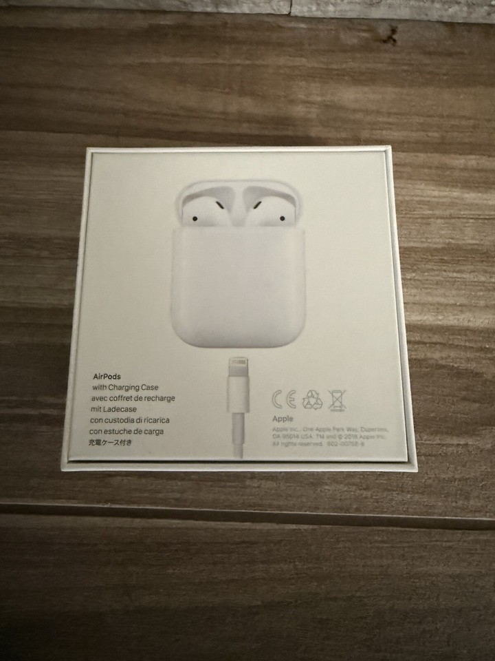Apple AirPods 2nd Generation with Charging Case White eBay