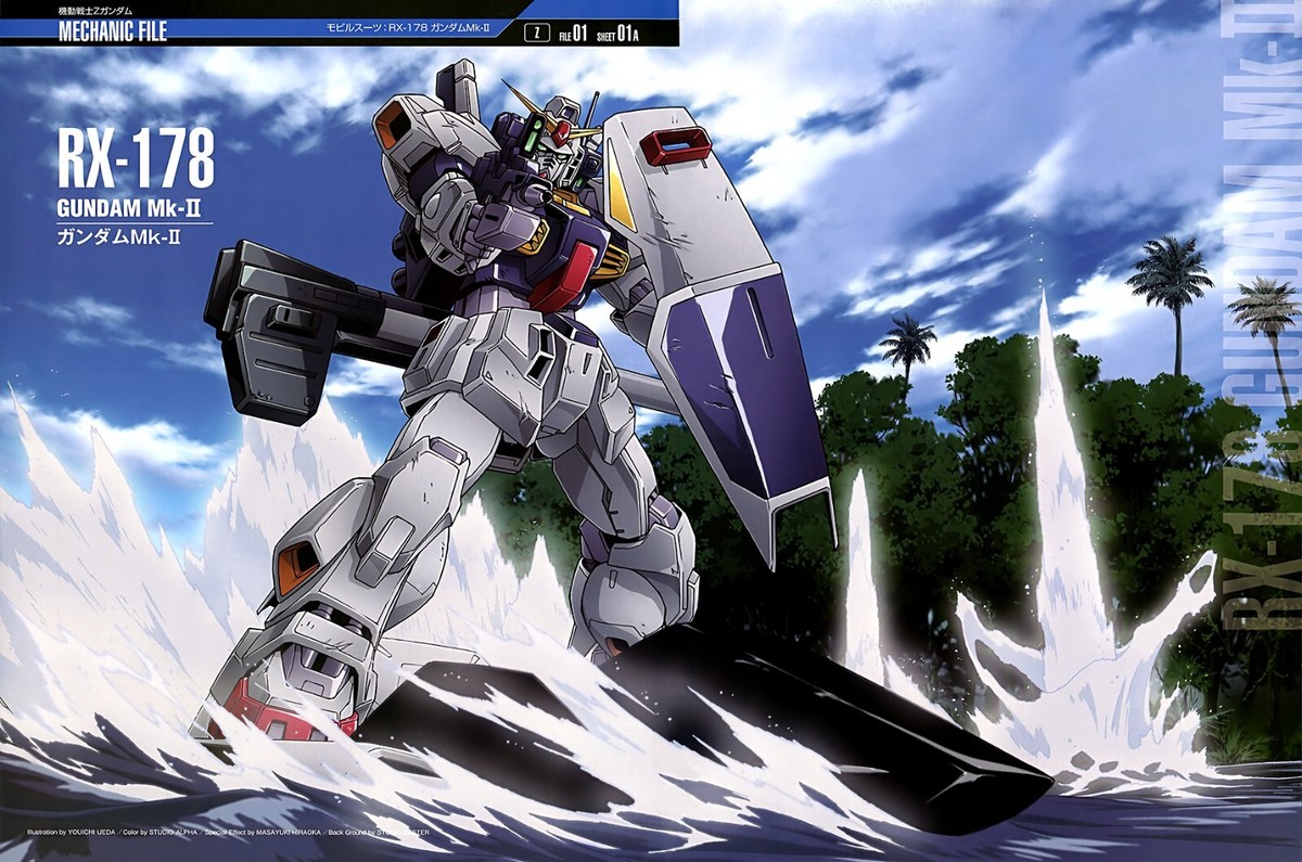 Mobile Suit Zeta Gundam MK-II Anime Premium POSTER MADE IN