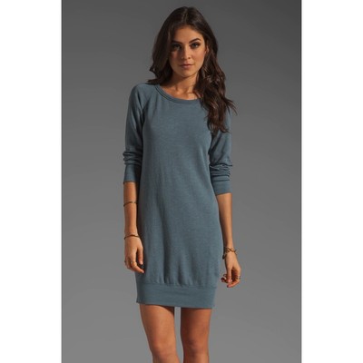 james perse raglan sweatshirt dress