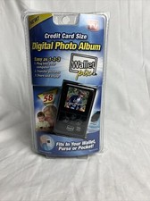 Digital Photo Album Wallet Pix As Seen On TV Displays 58 Photos NEW SEALED