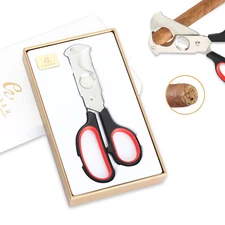 Galiner Guillotine Stainless Steel Blade Cigar Scissors Cutter Accessories Gift