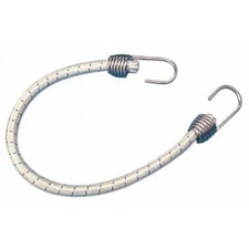 Sea-Dog 651180-1 Rubber Shock Cord w/Polyester Cover & Stainless Steel Hook 18"