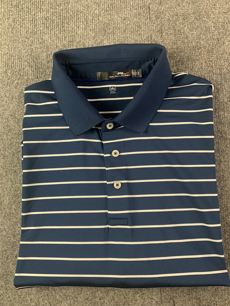 RLX Ralph Lauren Wicking Mens Short Sleeve Golf Polo Shirt